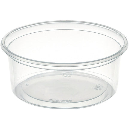 Delipack rund Transparent PP 101x101 | Packung (50 Stück)