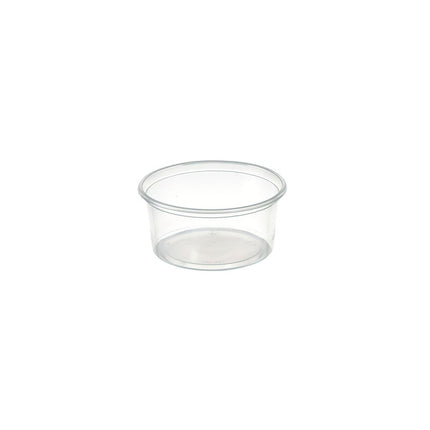 Delipack rund Transparent PP 101x101 | Packung (50 Stück)