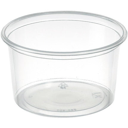 Delipack rund Transparent PP 101x101 | Packung (50 Stück)