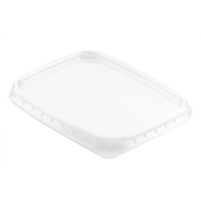 Deckel für 156427/156428, transparent, PP 108x82 mm - langlebig | Packung (50 Stück)
