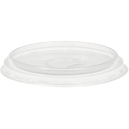 Flacher Deckel geschlossen für 153397/153398 - Transparent APET | Packung (50 Stück)
