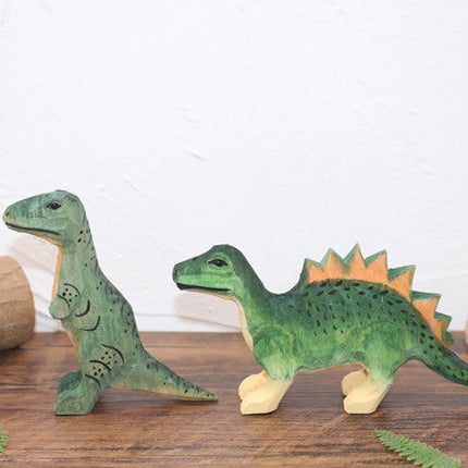 Dinosaurier Figuren aus Holz für Kinder - Fantasievolles Lernen