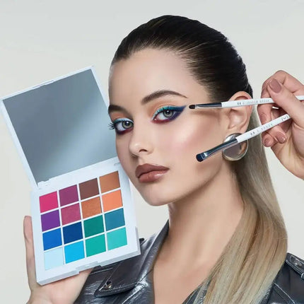 16 - Farbige Eyeshadow Palette – Matt, Schimmer & Metallic () kaufen bei Linkreich – Jetzt entdecken!