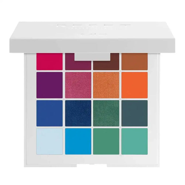 16 - Farbige Eyeshadow Palette – Matt, Schimmer & Metallic - Linkreich