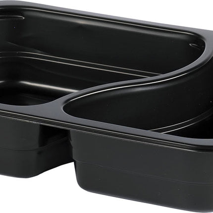 PP-Schale Take-Away 2 Schwarz PP/MIN