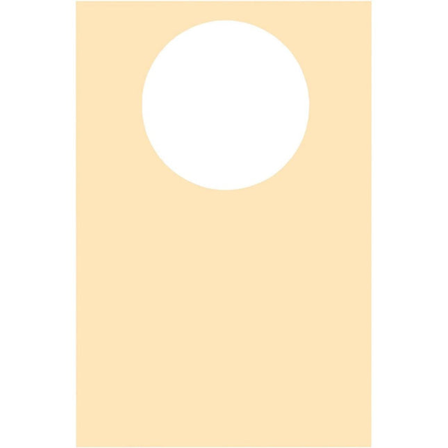 Dunicel-Lätzchen 40x60 cm, cream - Hochwertige Tischdeko | Packung (50 Stück)