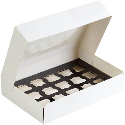 Catering-Transportbox S - Weiß Karton/PE 360x250x80 | Packung (10 Stück)
