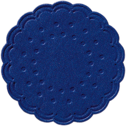 Tassenuntersetzer dunkelblau, Ø 7,5 cm - 8 Stück Set für Getränke | Packung (250 Stück)