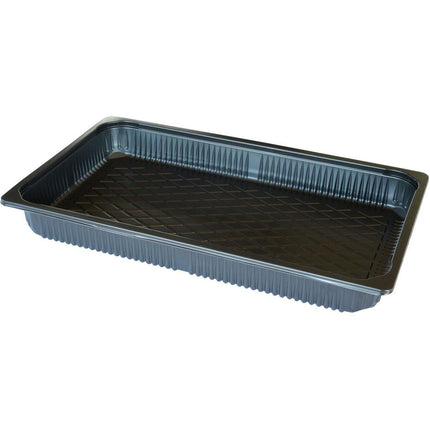 PP Schale 1/1 GN, nicht siegelbar  Schwarz PP 530x325x60  | Packung (48 Stück)