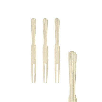 PAPSTAR Fingerfood-Spieße "pure" 8,5 cm, ideal für Snacks | Dose (500 Stück)