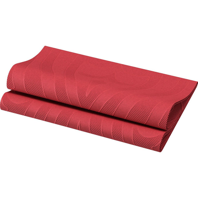 Elegance Servietten 40x40 cm, bordeaux - Stilvolle Tischdekoration | Packung (40 Servietten)