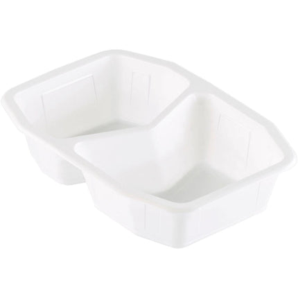 PP-Schale HMR 2 Weiß PP 215x148x50  | Packung (312 Stück)