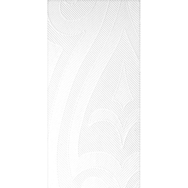 Elegance Servietten 40x40 cm, 1/8 F. Lily - Weiße Tischdekoration | Packung (40 Servietten)