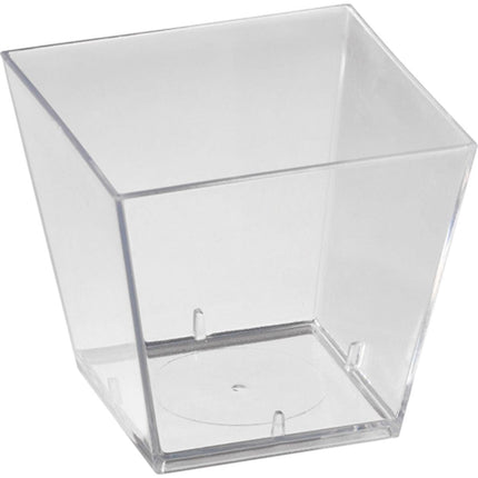 Square (Großpack)  Transparent PS 47x47x45 | Packung (25 Stück)