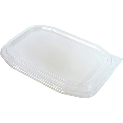 Deckel für PP-Menüschale HMR - Transparent APET 221x154x14  | Packung (312 Stück)