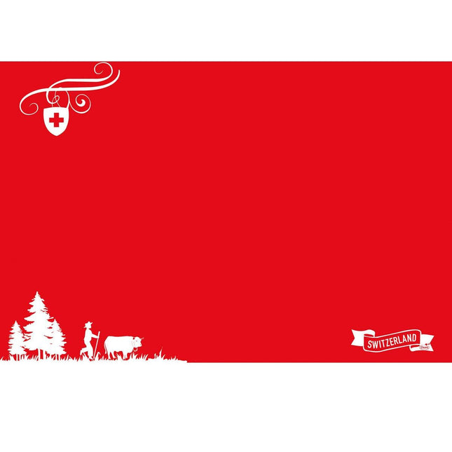 Dunicel-Tischsets 30 x 40 cm   Switzerland | Packung (100 Stück)