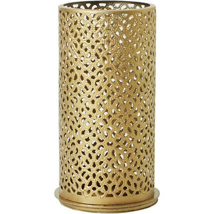 Kerzenhalter Bliss, 140x75 mm, gold - Eleganter Tischdeko Akzent | Packung (1 Stück)