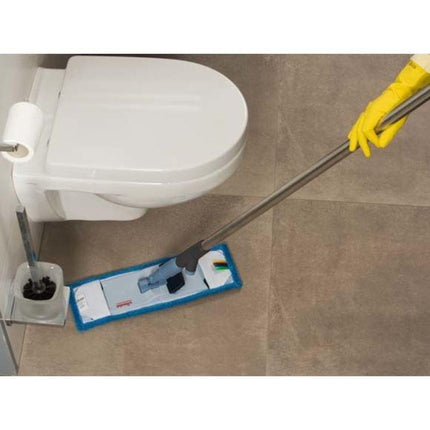Vileda Professional SprayPro Edelstahl Mopphalter (Stiel inkl. Messbecher 500ml) - 145 cm  | Packung (1 Stück)