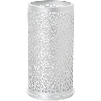 Kerzenhalter aus Metall, 140x75 mm, silber - Elegantes Design | Packung (1 Stück)