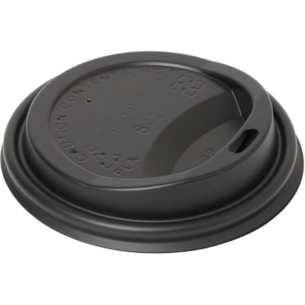 Deckel für 182574/182575, CPLA  Schwarz CPLA | Packung (40 Stück)