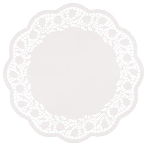 PAPSTAR 250 Tortenspitzen rund weiss