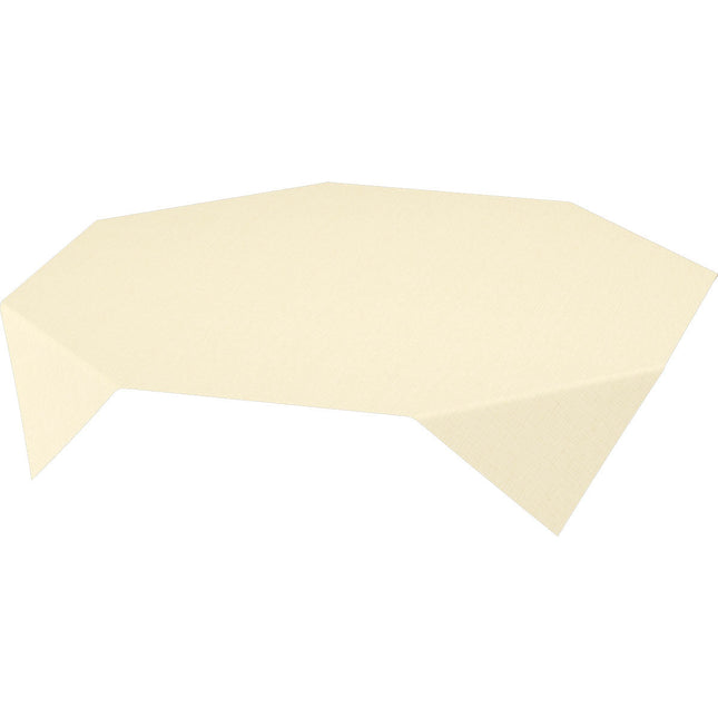 Dunisilk MD Tischdecke 84x84 cm Linnea cream - Elegante Tischdekoration | Packung (20 Stück)