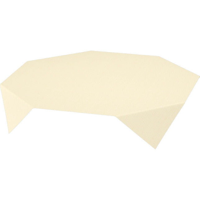 Dunisilk MD Tischdecke 84x84 cm, Linnea cream - Hochwertiger Stoff | Packung (100 Stück)