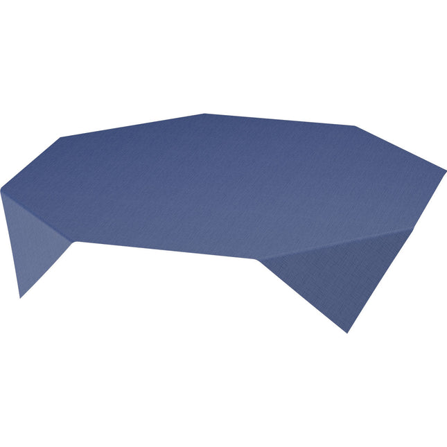 Dunisilk MD Tischdecke 84x84 cm - Linnea dunkelblau, elegant | Packung (100 Stück)