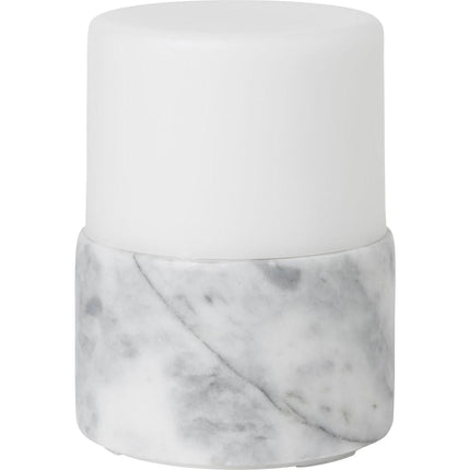 LED Kerzenhalter Stone, 105x75 mm - Helles Licht für Dekoration | Packung (1 Stück)