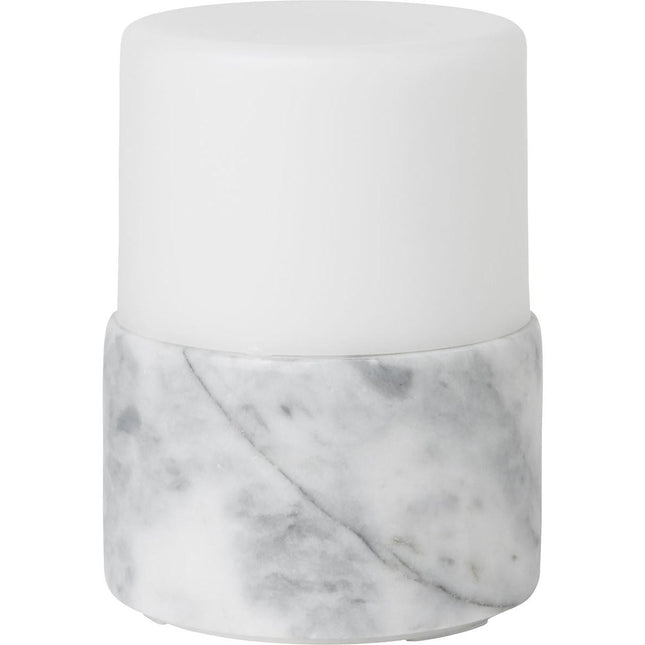 LED Kerzenhalter Stone, 105x75 mm - Helles Licht für Dekoration | Packung (1 Stück)