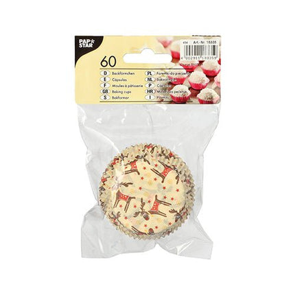 PAPSTAR 60 Backförmchen Ø 5 cm · 2,5 cm