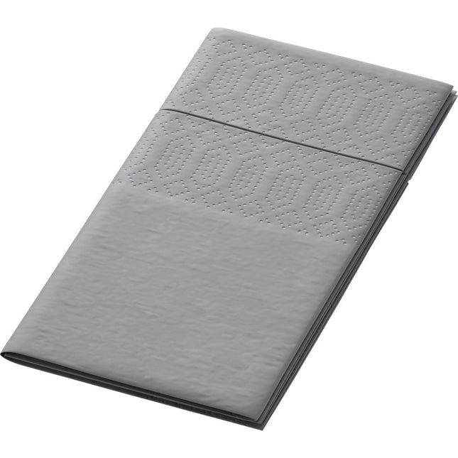 Zellt Servietten 33x33 cm, 3-lagig, granitgrau - Hochwertige Qualität | Packung (250 Servietten)