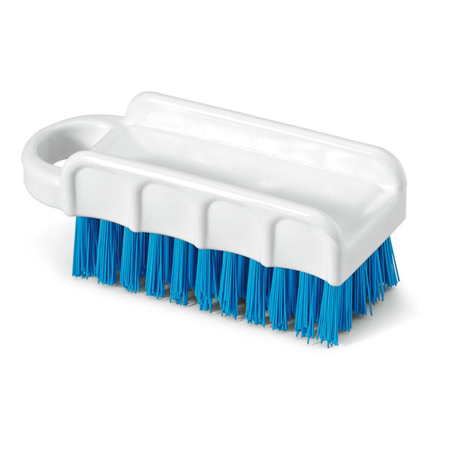 Nölle Profi Brush HACCP Nagelbürste blau, 15,5 cm, harte Borsten 0,5 mm | 1 Stück