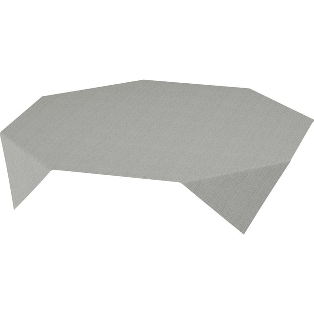 Dunisilk MD Tischdecke 84x84 cm, Linnea grau - Hochwertiger Stoff | Packung (20 Stück)