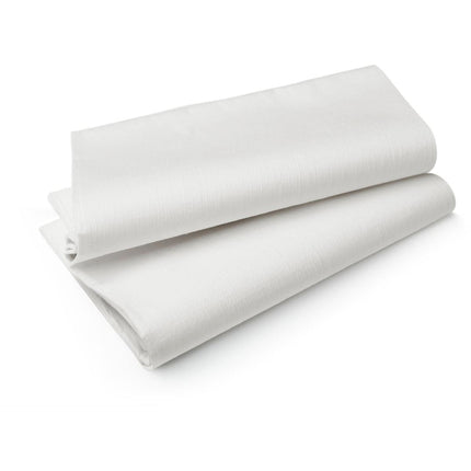 Evolin Mitteldecke 84x84 cm, weiß - Hochwertige Tischdecke | Packung (84 Stück)