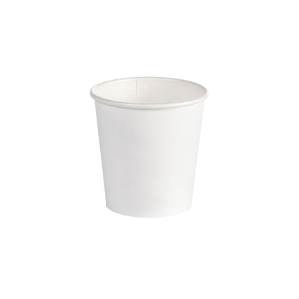 Kaffeebecher, 120 ml, PAP/PLA  Weiß PAP/PLA | Packung (45 Stück)