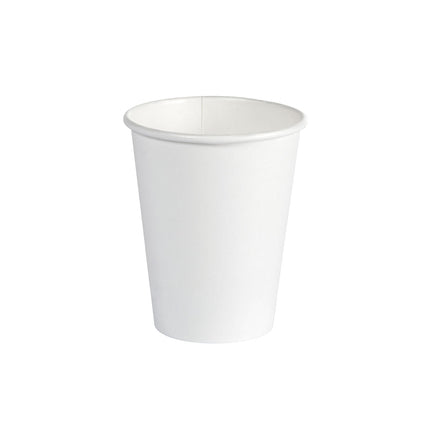 Kaffeebecher, 240 ml, PAP/PLA  Weiß PAP/PLA | Packung (40 Stück)