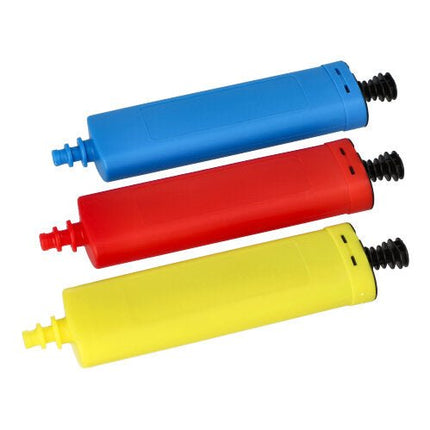 PAPSTAR Pumpe für Luftballons, 26x6 cm, farbig sortiert | Beutel (1 Stück)