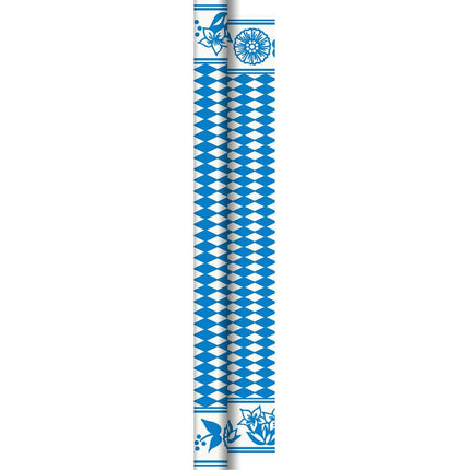 Dunicel Rolle 40x1,18 m Bayern Raute - Hochwertige Tischdeko | 1 Rolle