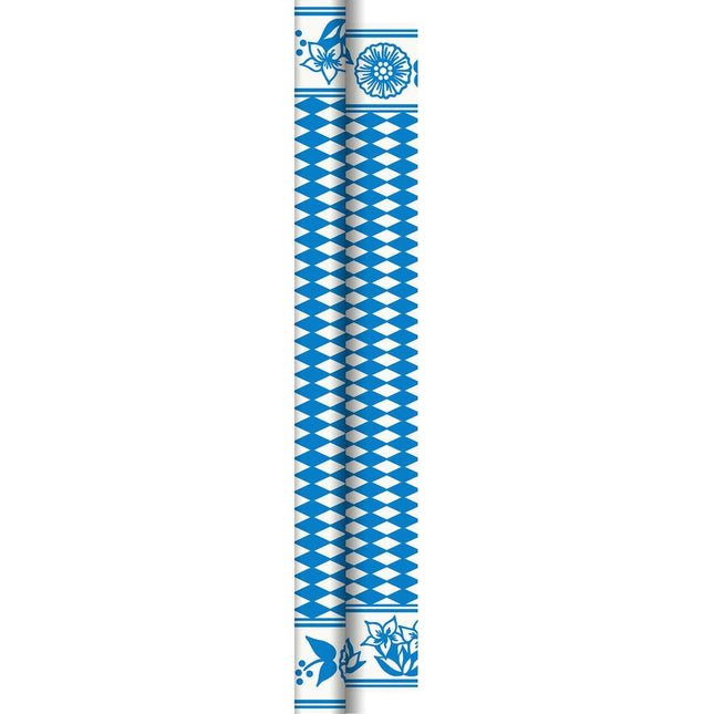 Dunicel Rolle 40x1,18 m Bayern Raute - Hochwertige Tischdeko | 1 Rolle