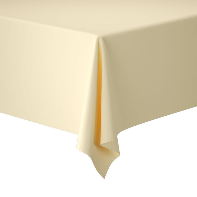 Papier-Tischdecke Rolle 50x1,18 m, cream - Hochwertige Tischdekoration | 1 Rolle