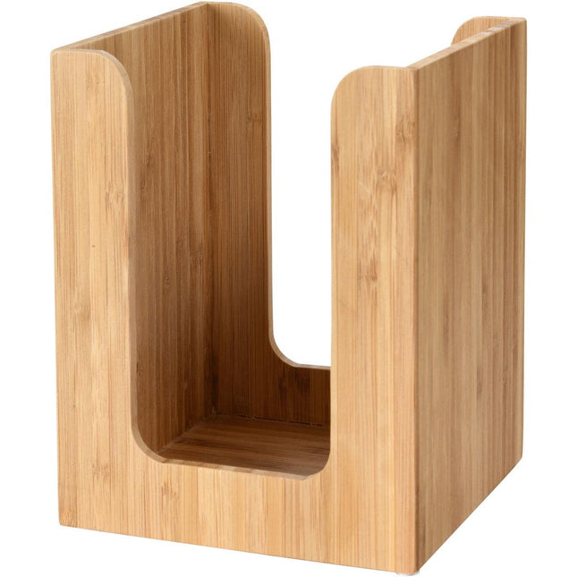 Bambus Serviettenständer 13x13 cm - Stilvoller Tischorganizer | 1 Serviette