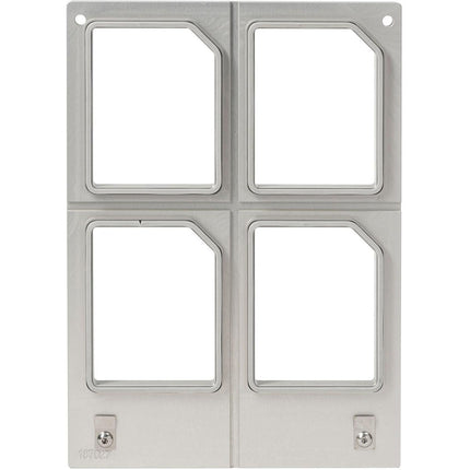 Kassette DF10/20 f. Schale Polardeli rPET Mini 100 ml (4-nutzig)  | Packung (1 Stück)