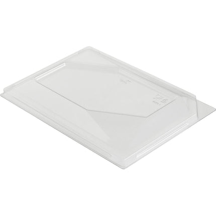Deckel Polardeli rPET zu 187031, 187033  Transparent rPET 181x121x18  | Packung (625 Stück)