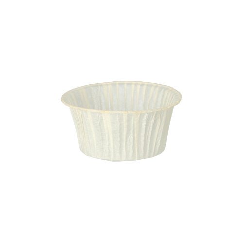 PAPSTAR Muffins-Backförmchen Ø 5 cm, 3,5 cm hoch, weiß | Faltschachtel (20 Stück)