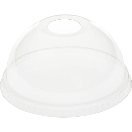 Kuppeldeckel mit Öffnung für 188004-6, rPET  Transparent rPET | Packung (50 Stück)