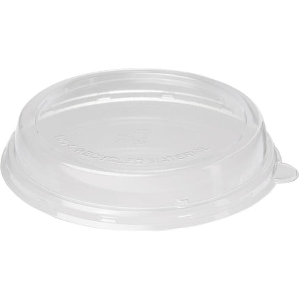rPET Deckel hoch 800-1200 ml  Transparent rPET 212x212x37 | Packung (40 Stück)