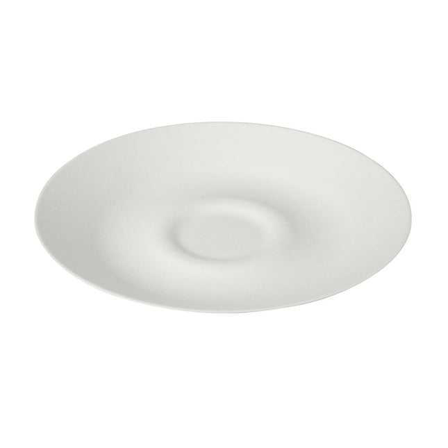 Bagasse Teller ø 27 cm  Weiß Bagasse Ø270 | Packung (25 Stück)