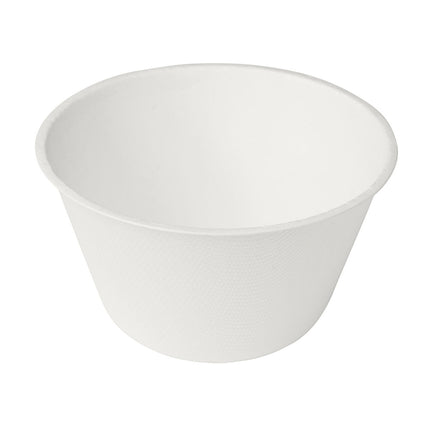 Bagasse Schale 47 cl  Weiß Bagasse - | Packung (35 Stück)