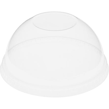 Kuppeldeckel ohne Öffnung für 188004-6, rPET  Transparent rPET | Packung (50 Stück)